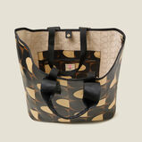 Carryall Large Tote - Spot Square Mocha, , hi-res