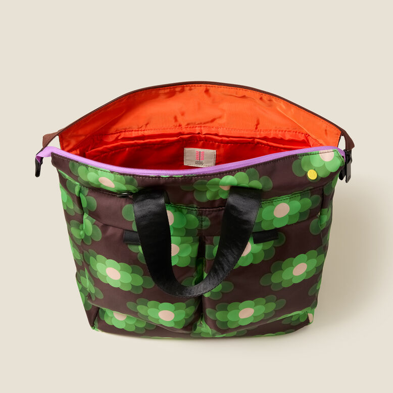 Axis Backpack - Flower Haze Neon Green, , hi-res