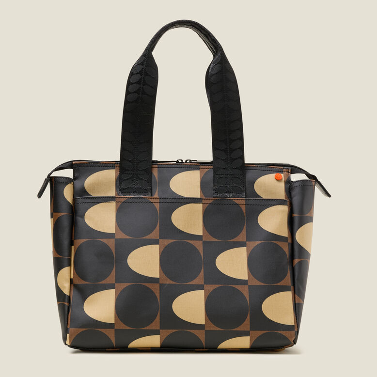 Walker Tote - Spot Square Mocha, , hi-res