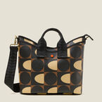 Carry Grab Crossbody - Spot Square Mocha