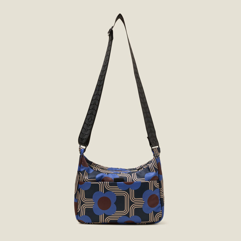 Ratio Small Hobo - Electric Flora Cobalt, , hi-res