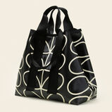 Carryall Basic Large Tote - Linear Stem Liquorice, , hi-res