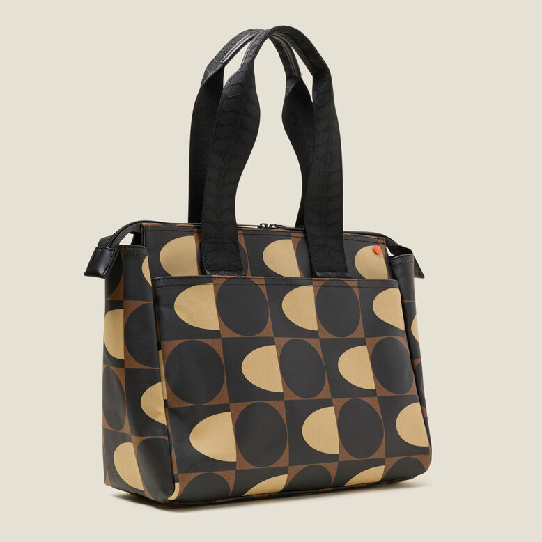 Walker Tote - Spot Square Mocha, , hi-res