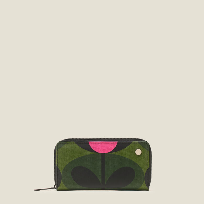 Forget Me Not Wallet - Oval Stem Forest, , hi-res