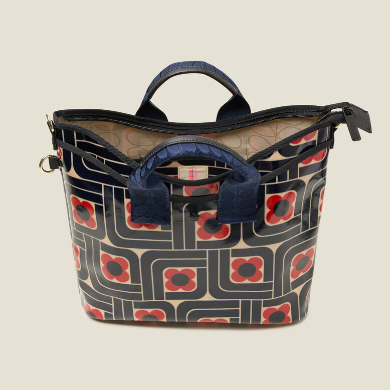 Carry Grab Tote Bag - Woodblock Ink, , hi-res
