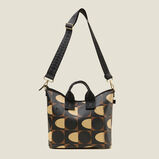 Carry Grab Crossbody - Spot Square Mocha, , hi-res