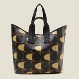 Carryall Large Tote - Spot Square Mocha, , hi-res