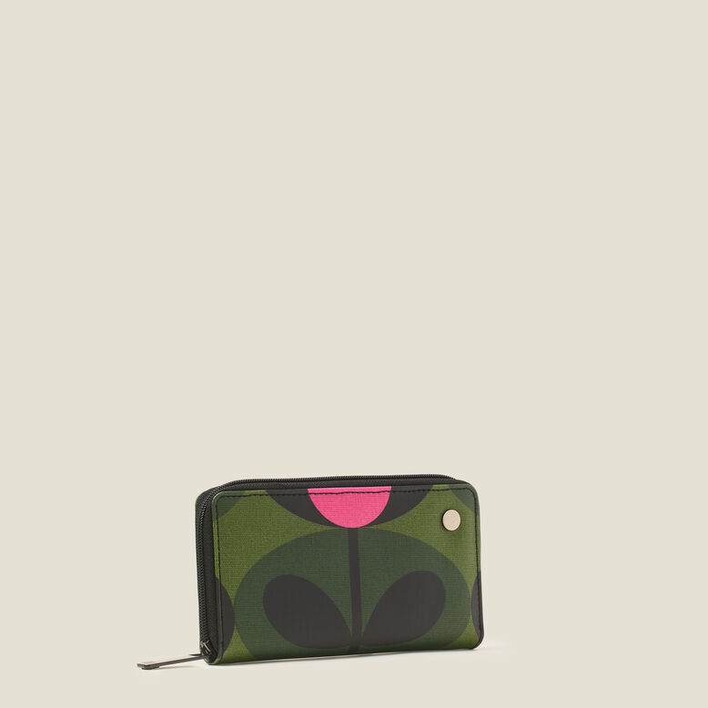 Forget Me Not Wallet - Oval Stem Forest, , hi-res