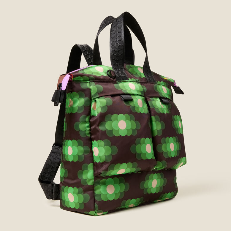 Axis Backpack - Flower Haze Neon Green, , hi-res