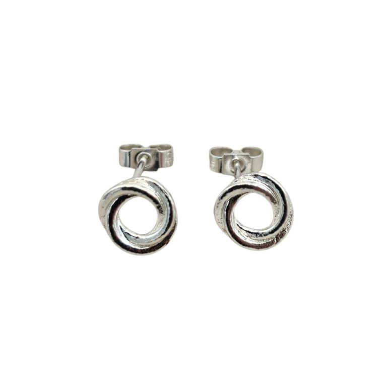Russian Ring Stud Earrings, , hi-res