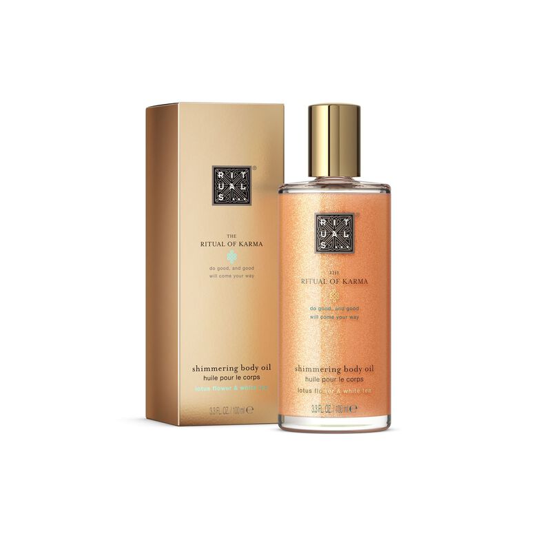 The Ritual of Karma Shimmering Body Oil, , hi-res