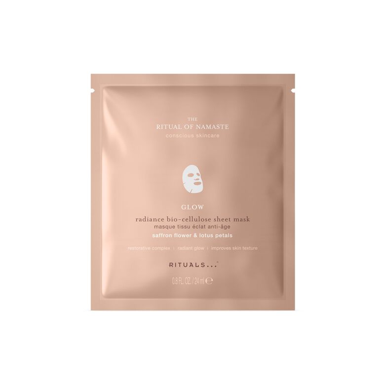 The Ritual of Namaste Glow Radiance Sheet Mask, , hi-res