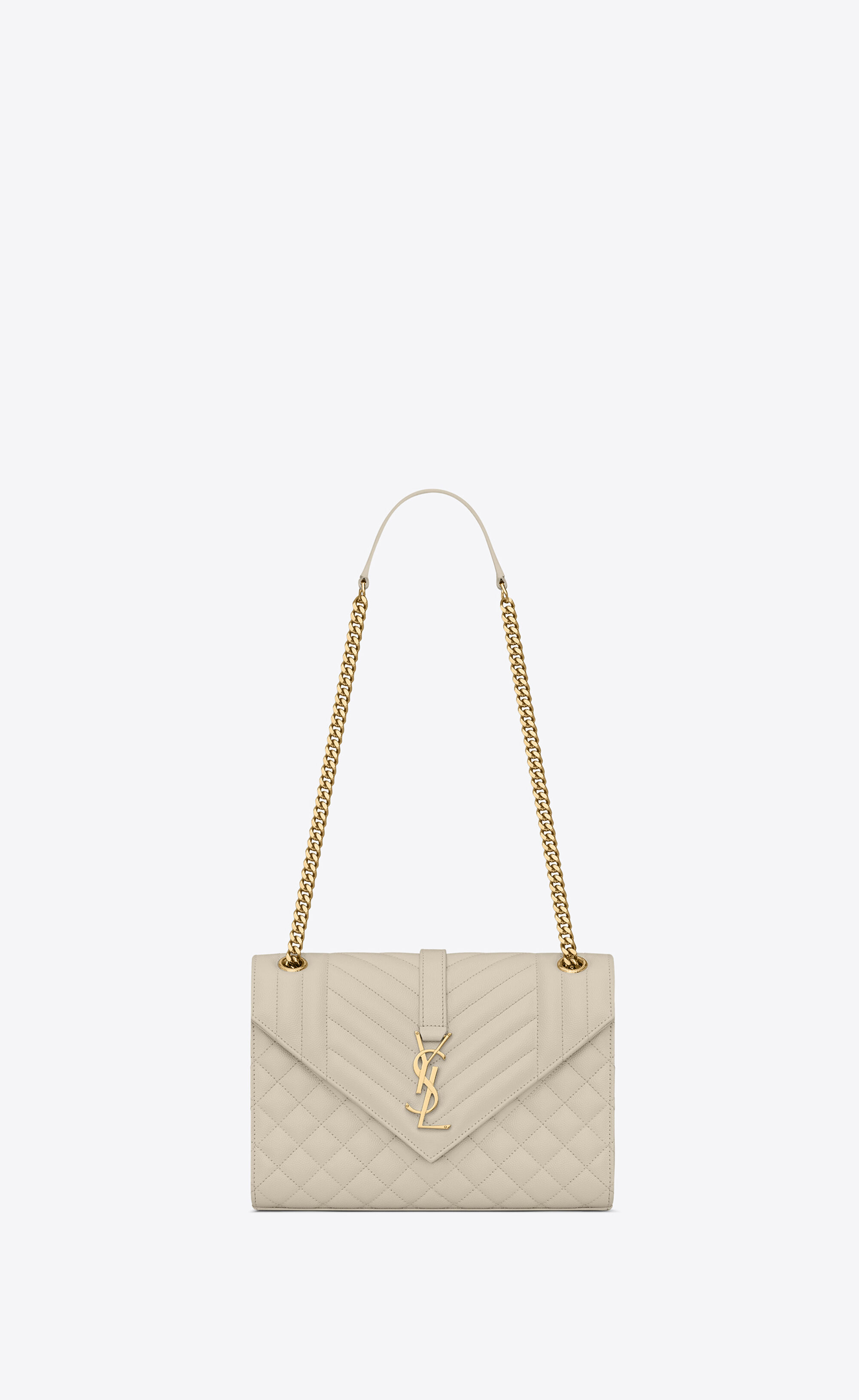 Ysl medium envelope chain bag store