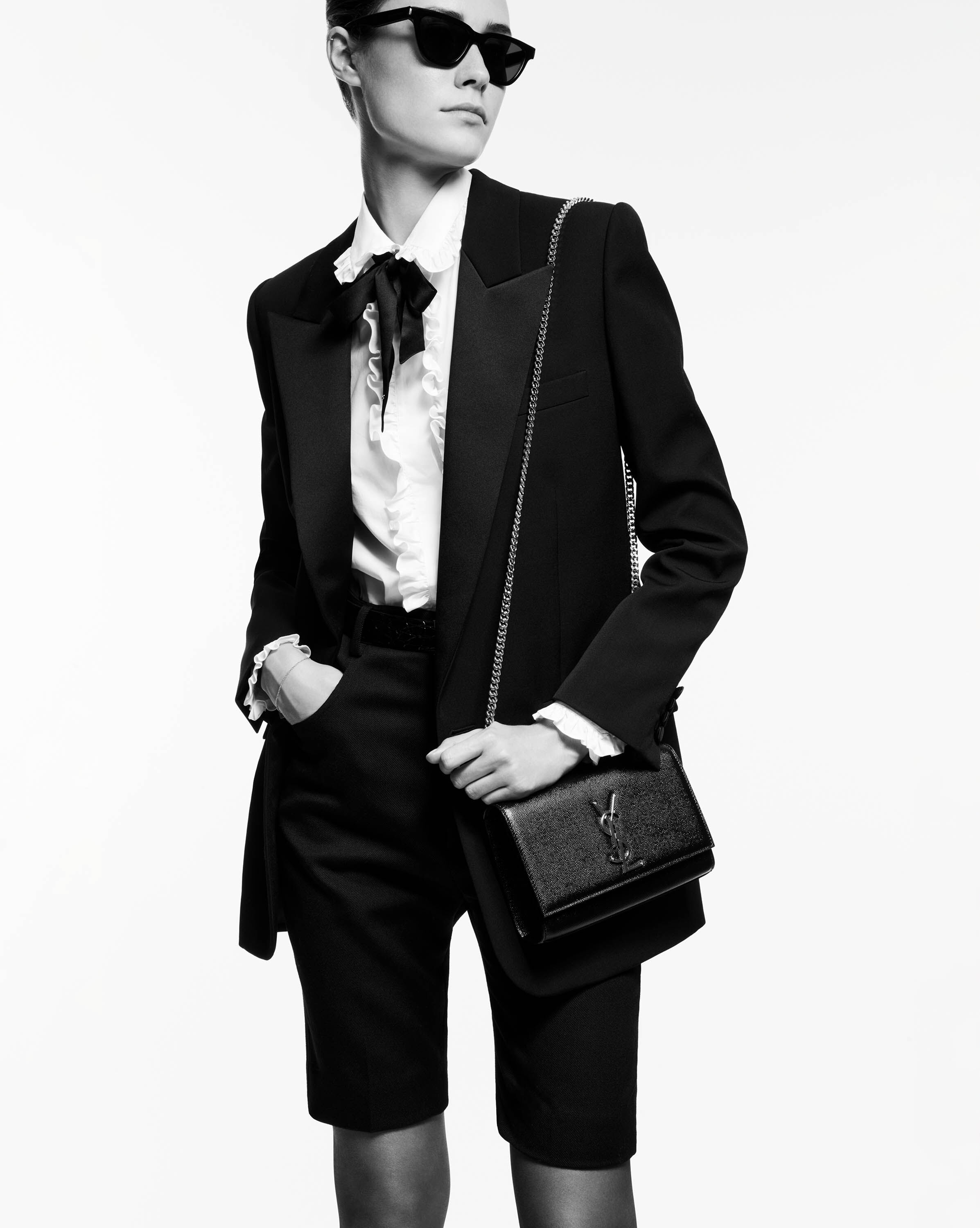 Saint Laurent Small Kate Chain Bag Shoulder Heathrow Reserve Collect