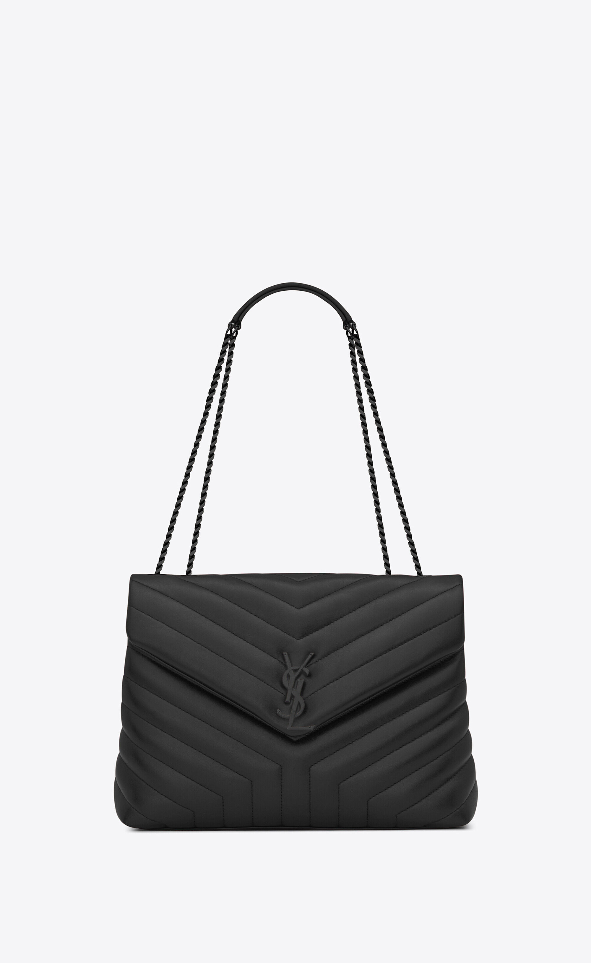 Ysl small black bag best sale
