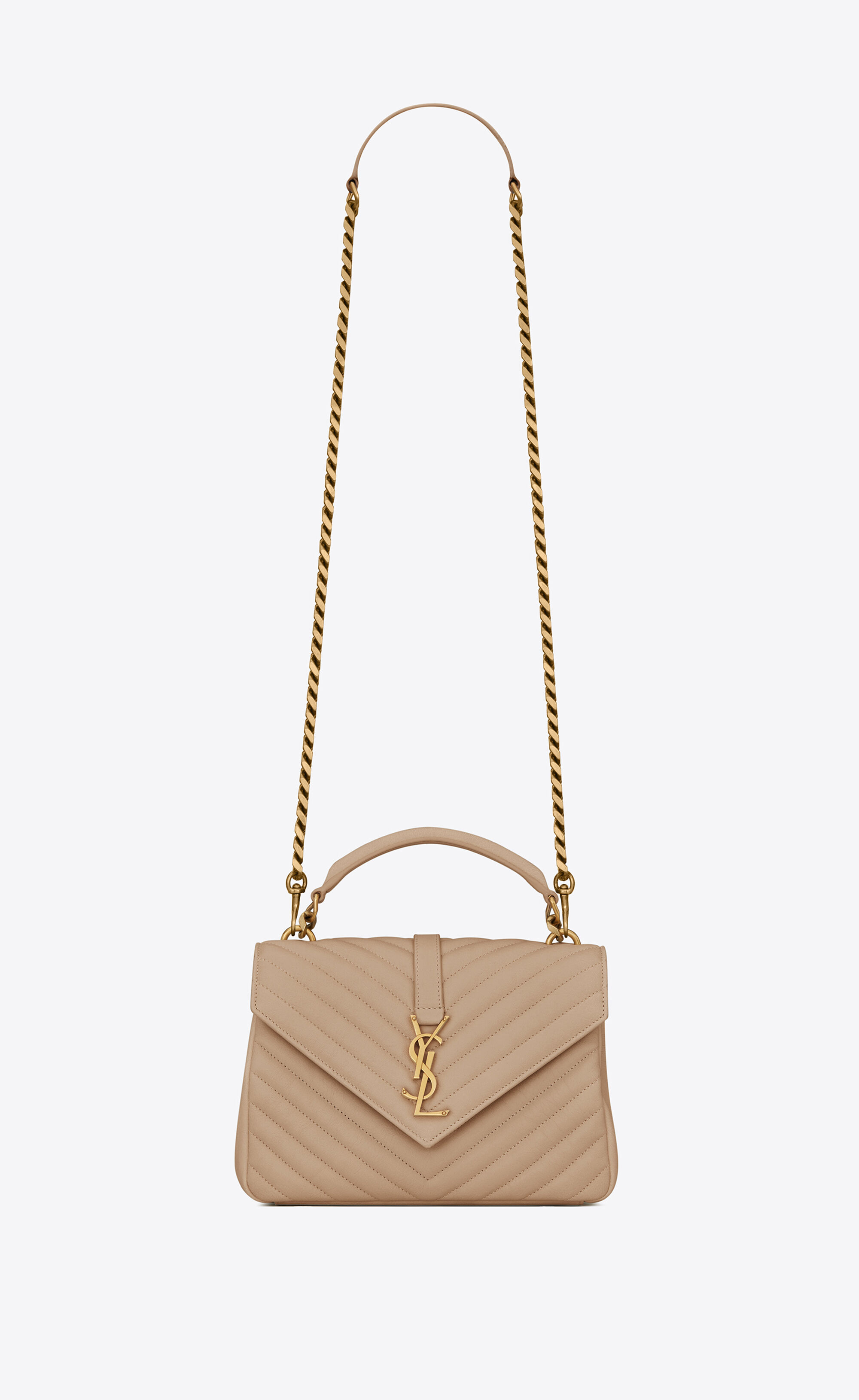 Saint Laurent 815251Y5OA22576 関税送料込 Saint Laurent Medium College Chain Bag Shoulder | Heathrow