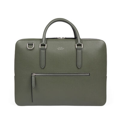 Ludlow Large Briefcase with Zip Front