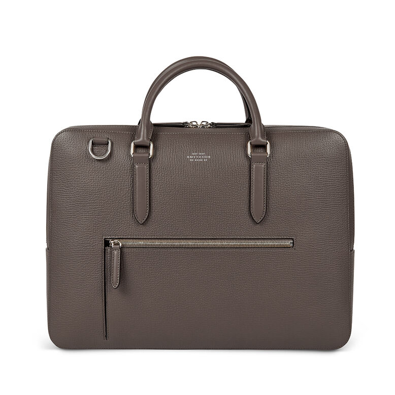 Ludlow Large Briefcase with Zip Front, , hi-res