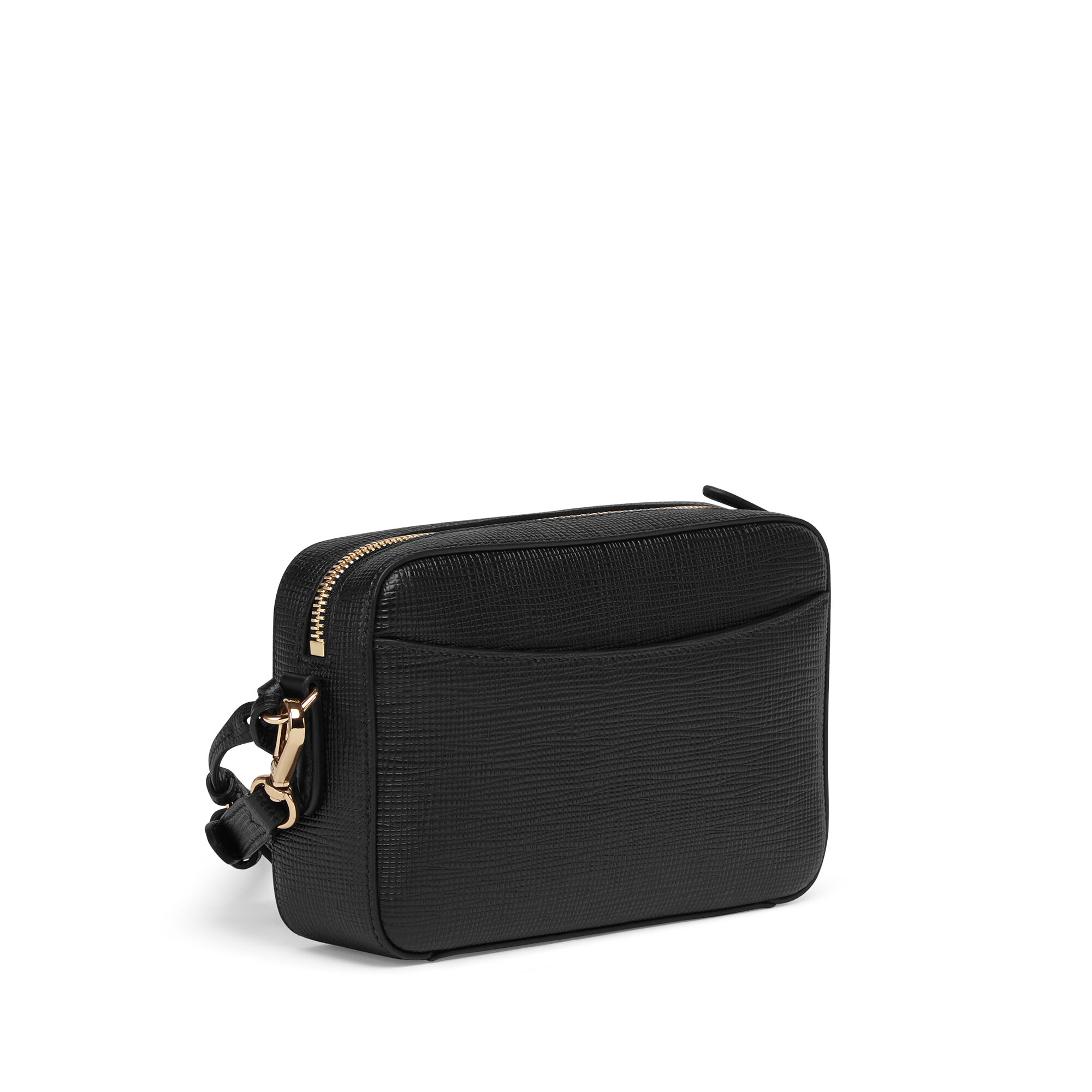 Smythson Burgundy Leather Crossbody Bag | Anna's Luxe
