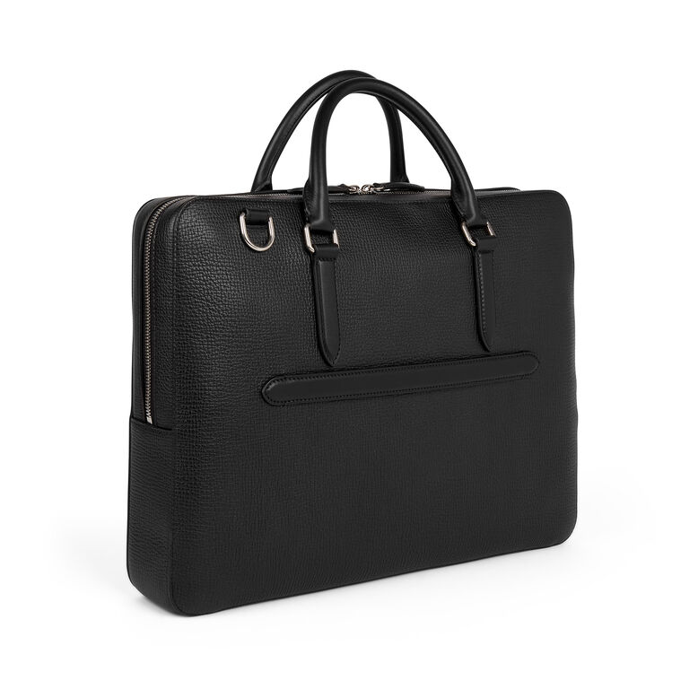 Ludlow Slim Briefcase with Zip Front, , hi-res