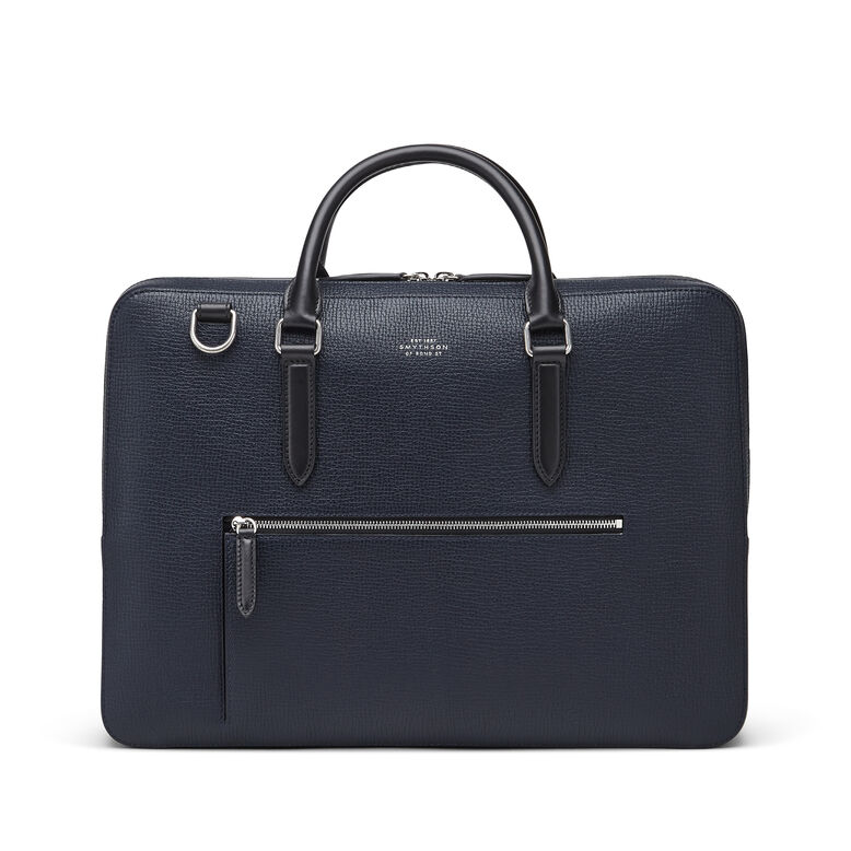 Ludlow Large Briefcase with Zip Front, , hi-res
