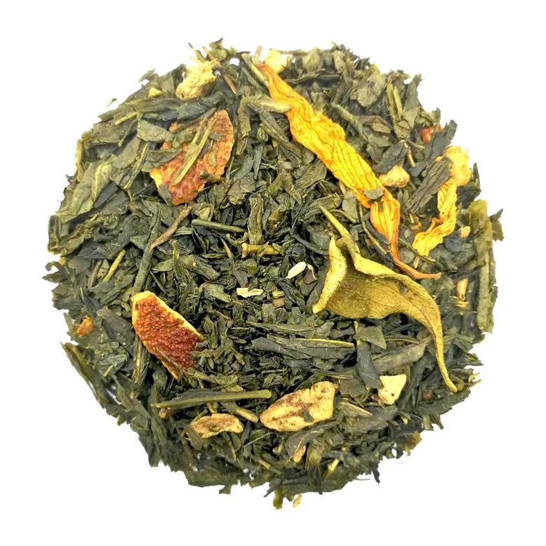 Lemon Green -100g Loose Leaf Tea in Tin Caddy, , hi-res