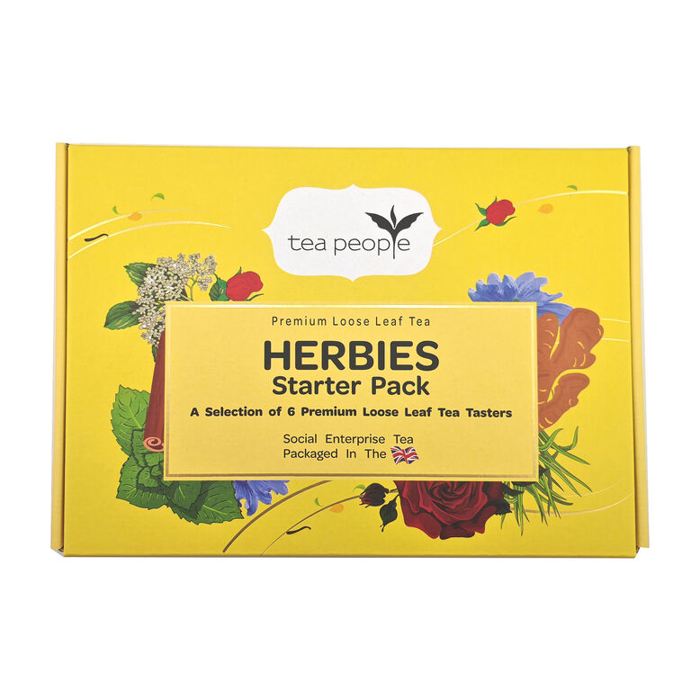 Herbies - 6 Loose Tea Tasters in a gift box, , hi-res
