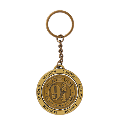 Spinning Platform 9 3/4 Keyring