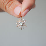 Limited Edition Diamond &amp; Labradorite Star Pendant 9k Gold, , hi-res