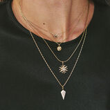 16" Cable Chain 9k Gold, , hi-res