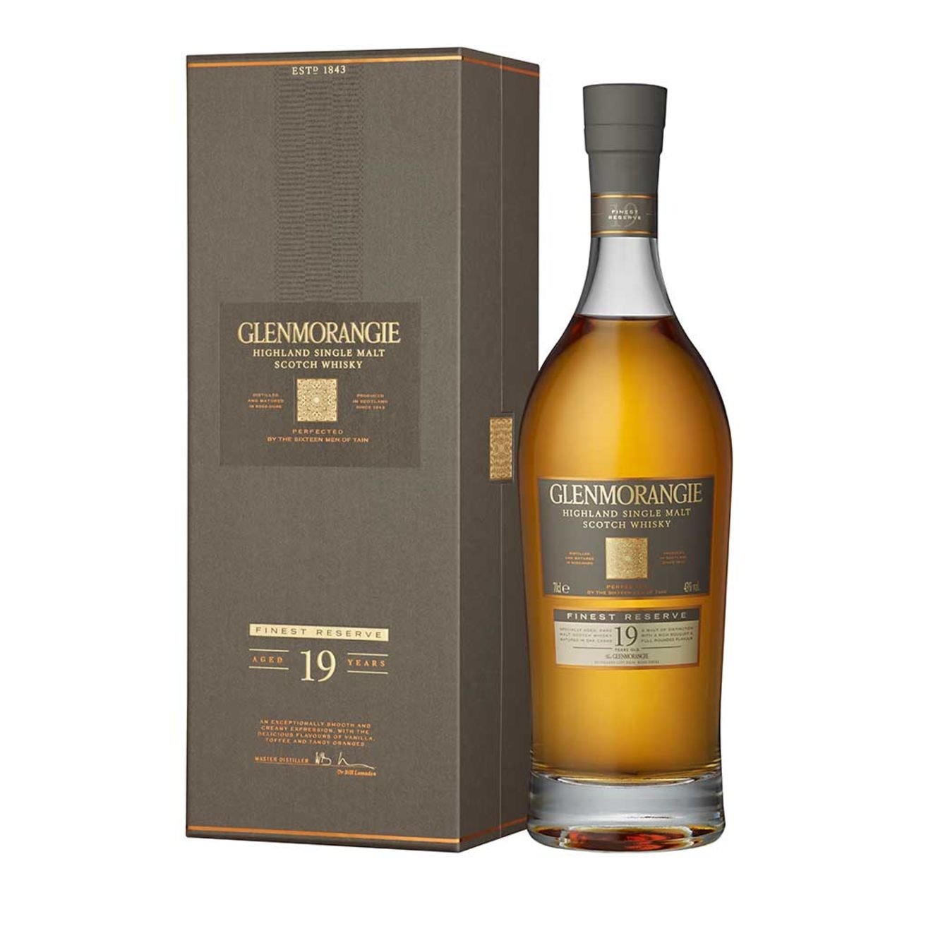 Glenmorangie 19 Year Old with Giftbox Whisky | Heathrow Reserve Glenmorangie 19 Year Old with Giftbox Whisky | Heathrow Reserve
