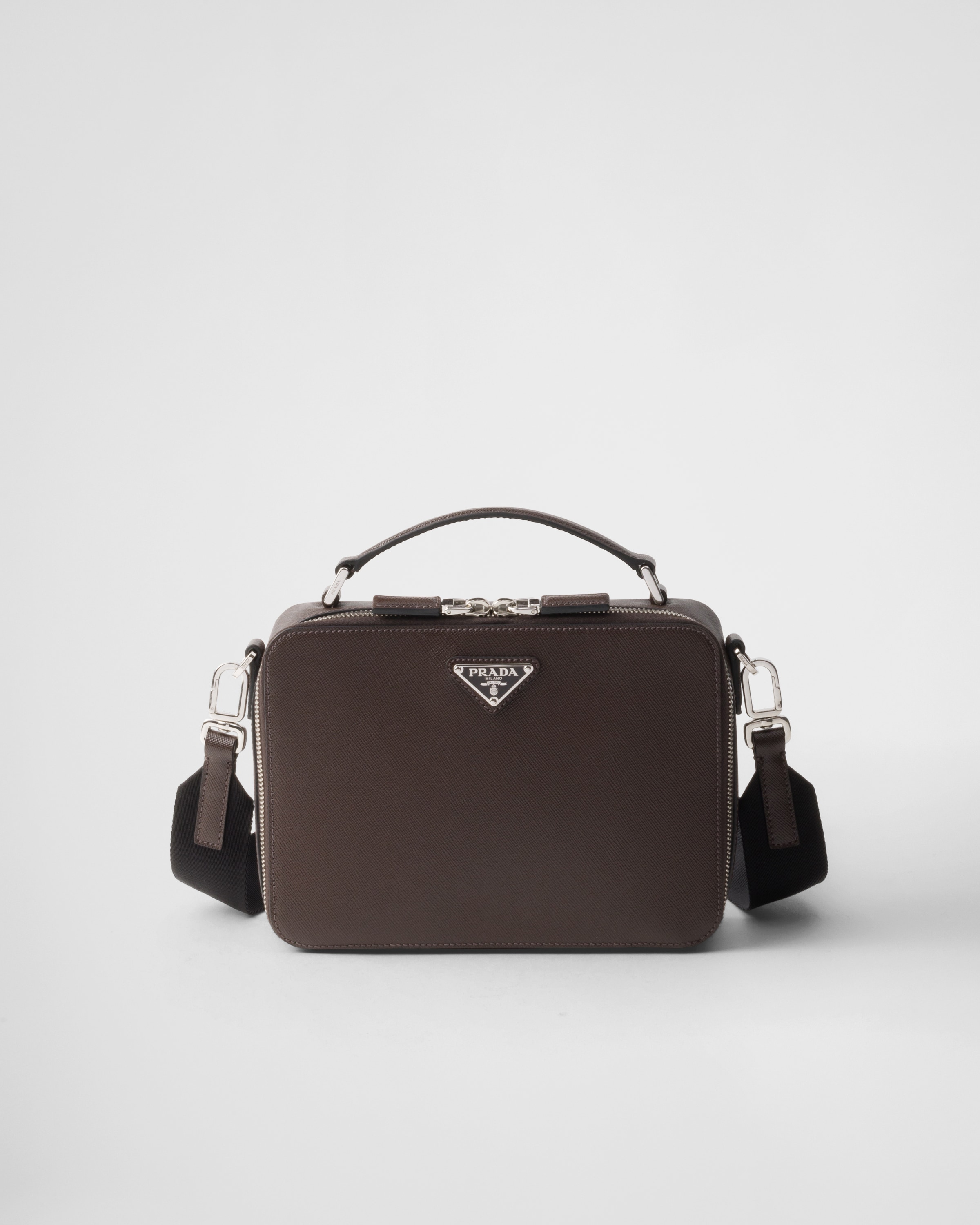 Medium Prada Brique Saffiano leather bag Reserve Collect