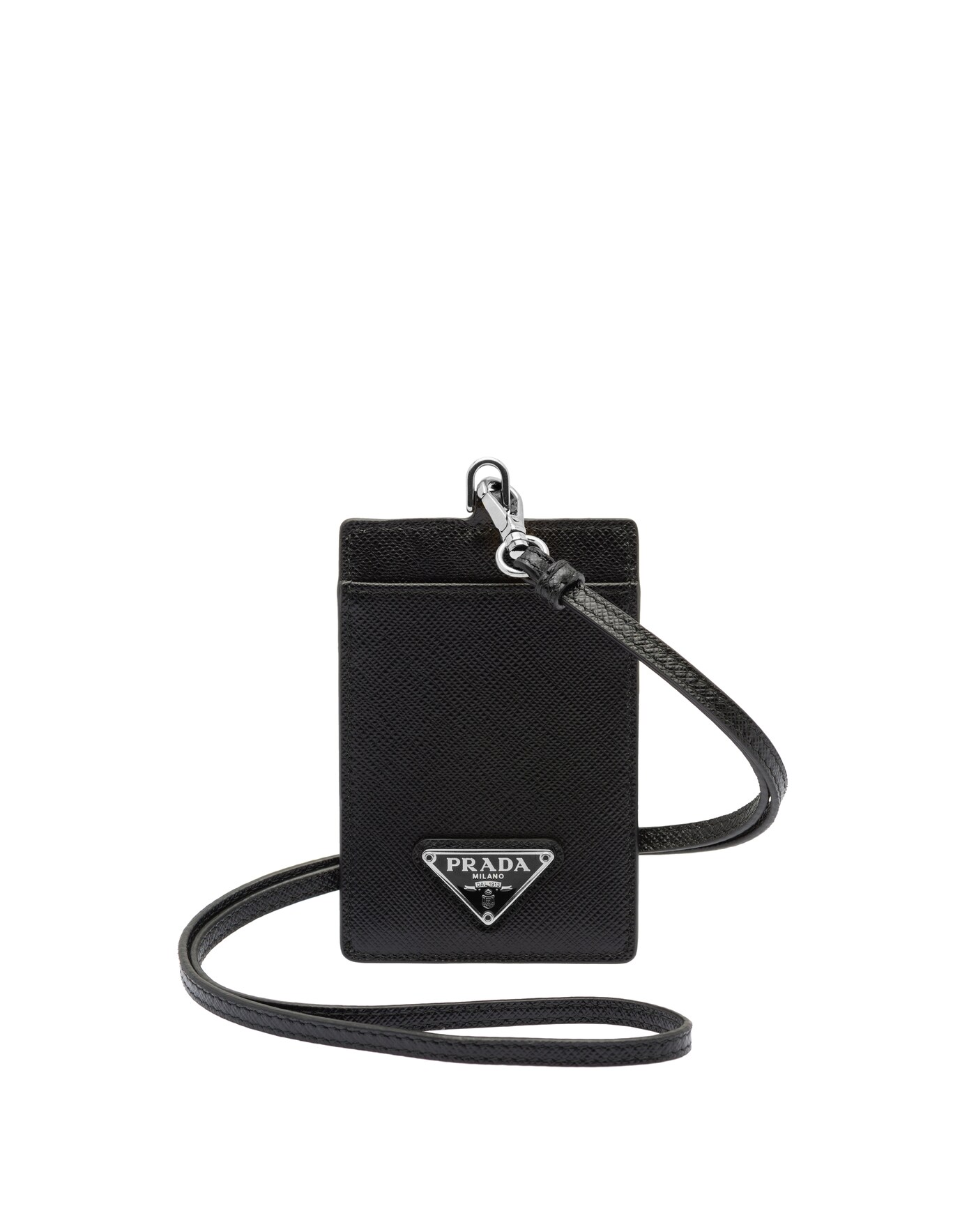Saffiano Leather Badge Holder Reserve Collect