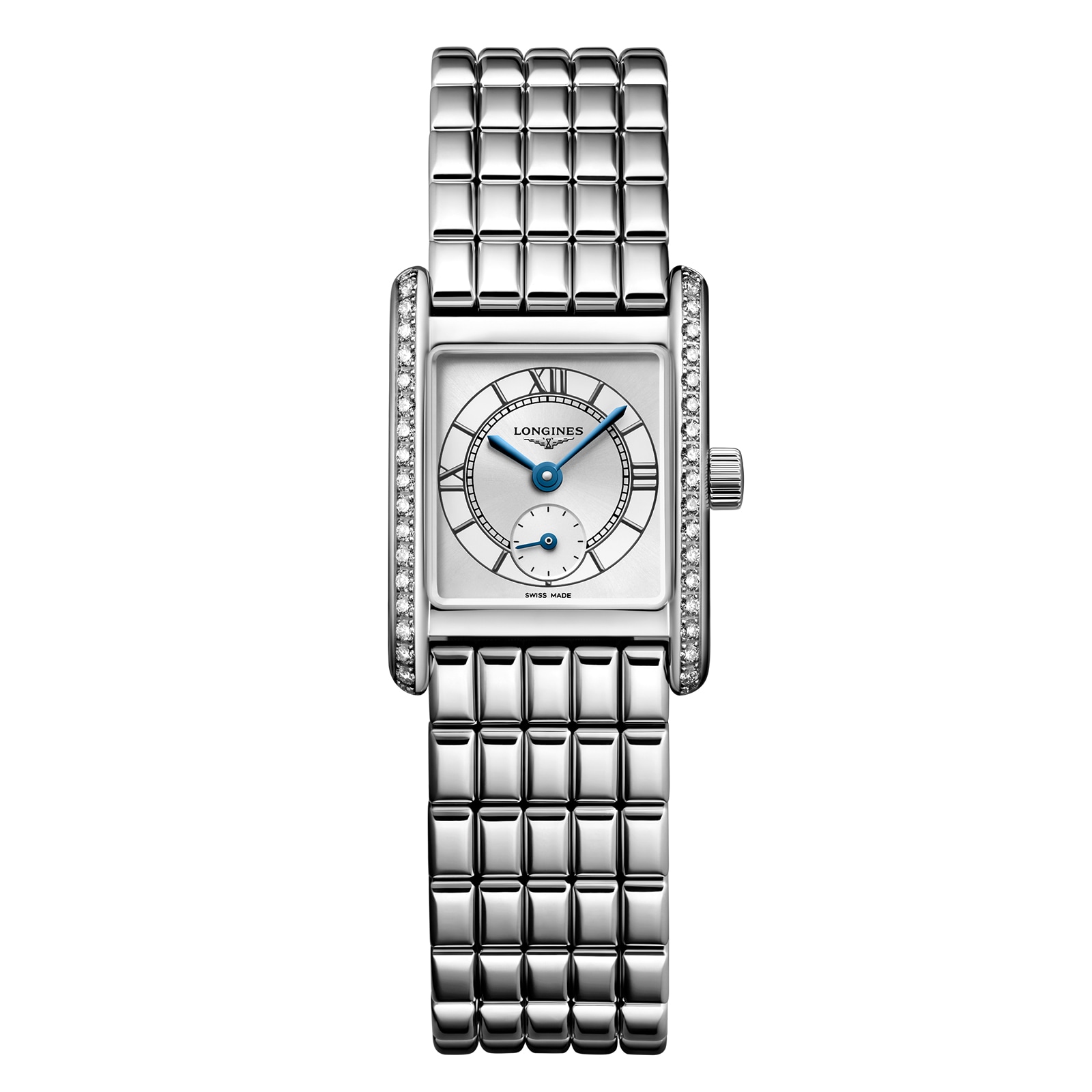 Longines Mini Dolce Vita 21.5mm X 29mm Ladies Watch Silver