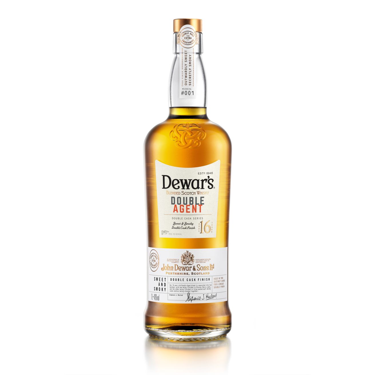 Dewar's 16年 DOUBLE AGENT Dewar's Double Agent 16 Year Old Travel Exclusive Whisky