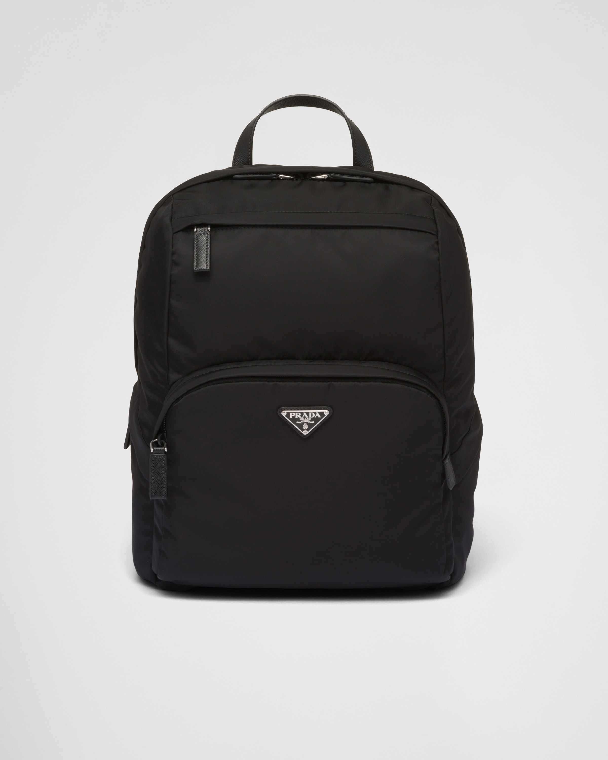 Re Nylon and Saffiano leather backpack Reserve Collect