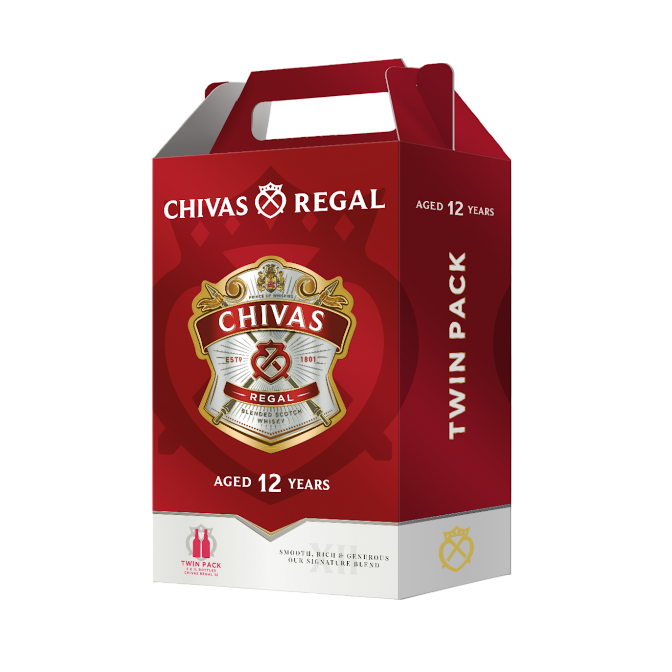 CHIVAS REGAL 12年2本セット Chivas Regal 12 Year Gift Set