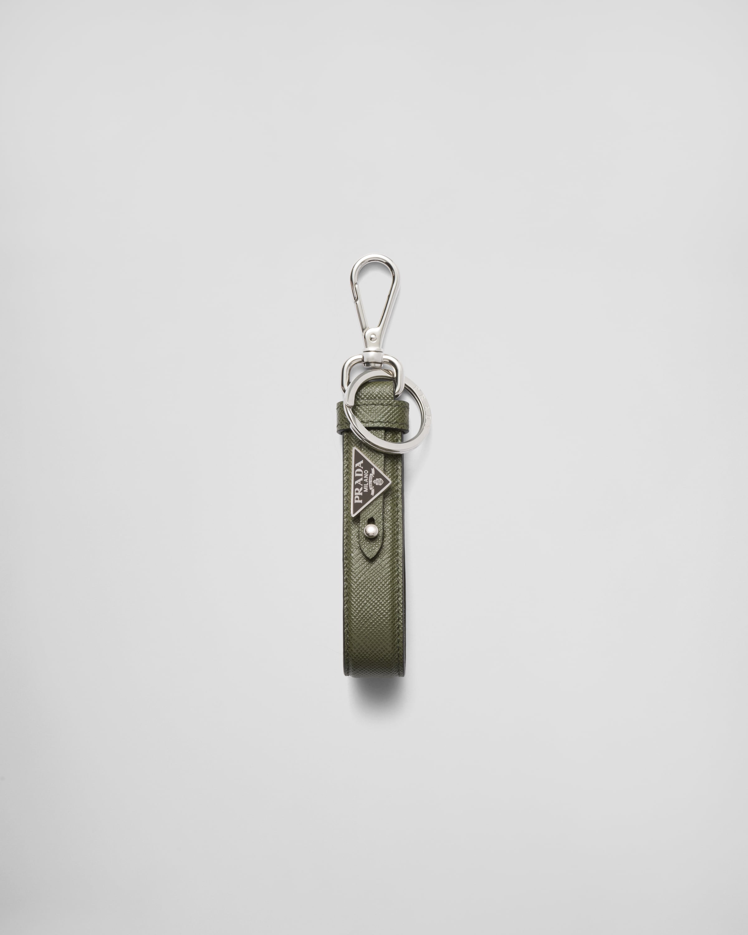 Saffiano leather keychain Reserve Collect