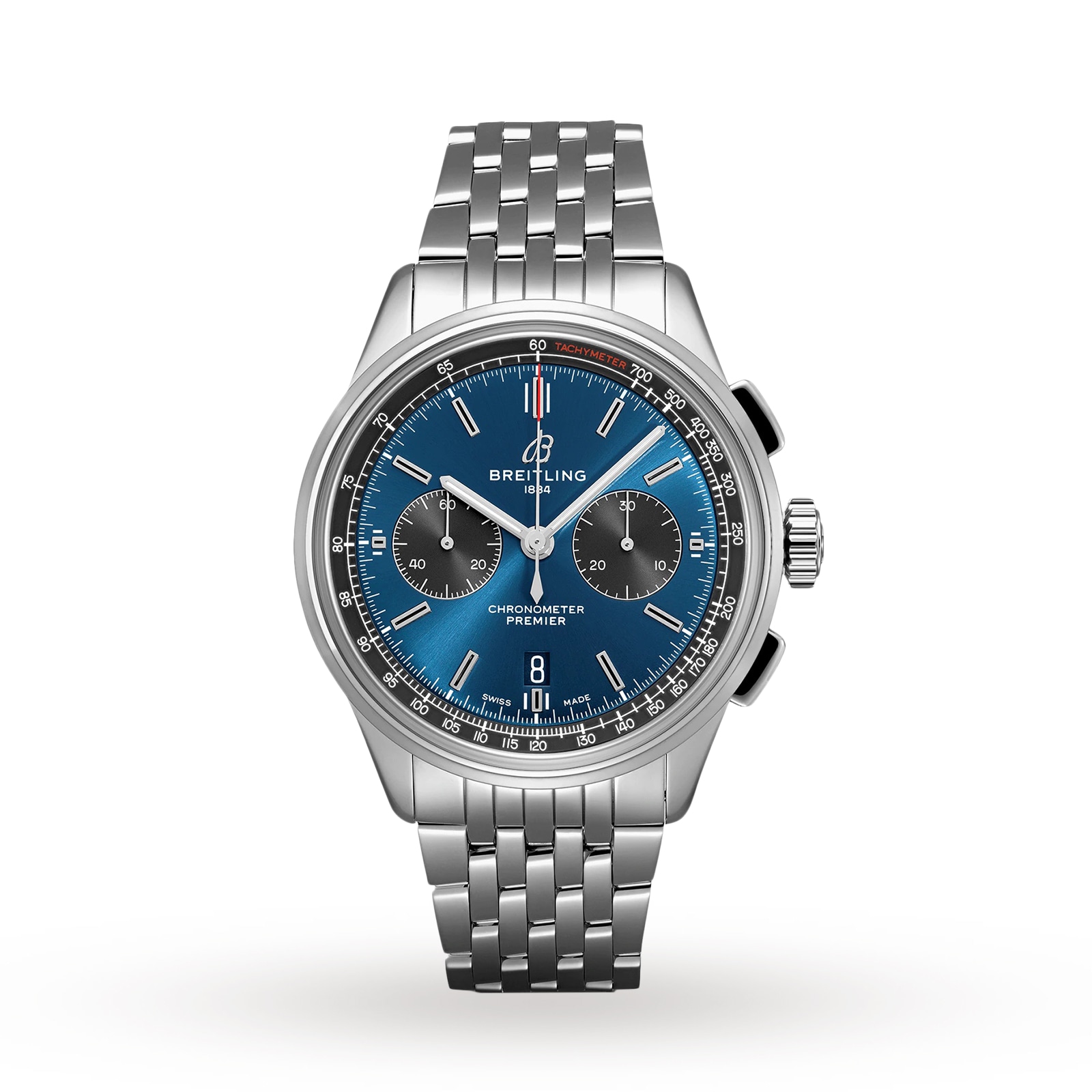 Breitling premier blue discount dial