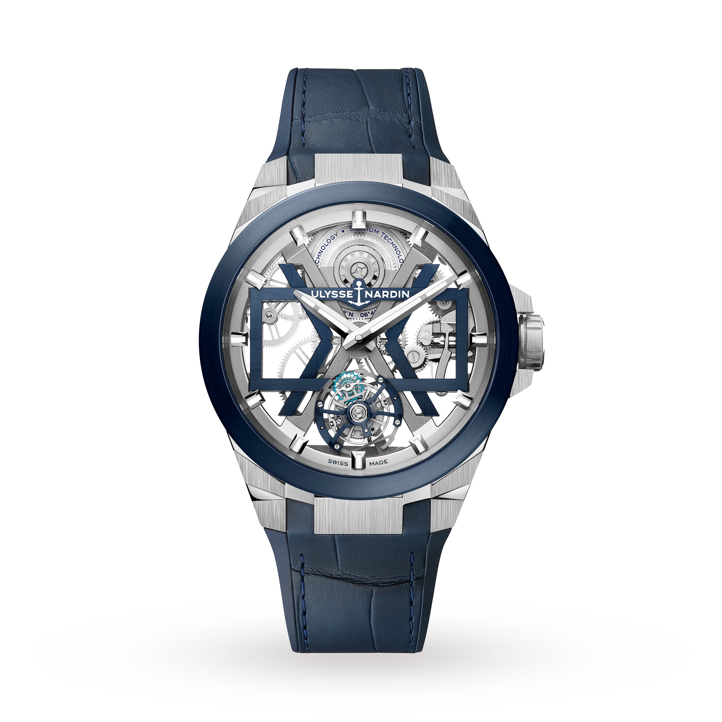 Ulysse Nardin Blast Skeleton X Blue Blast Fine Watches Heathrow