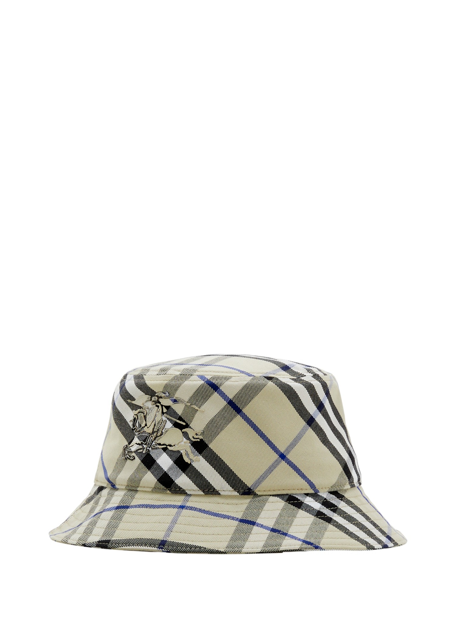 Burberry Check EKD Cotton Blend Bucket Hat Hats & Scarves