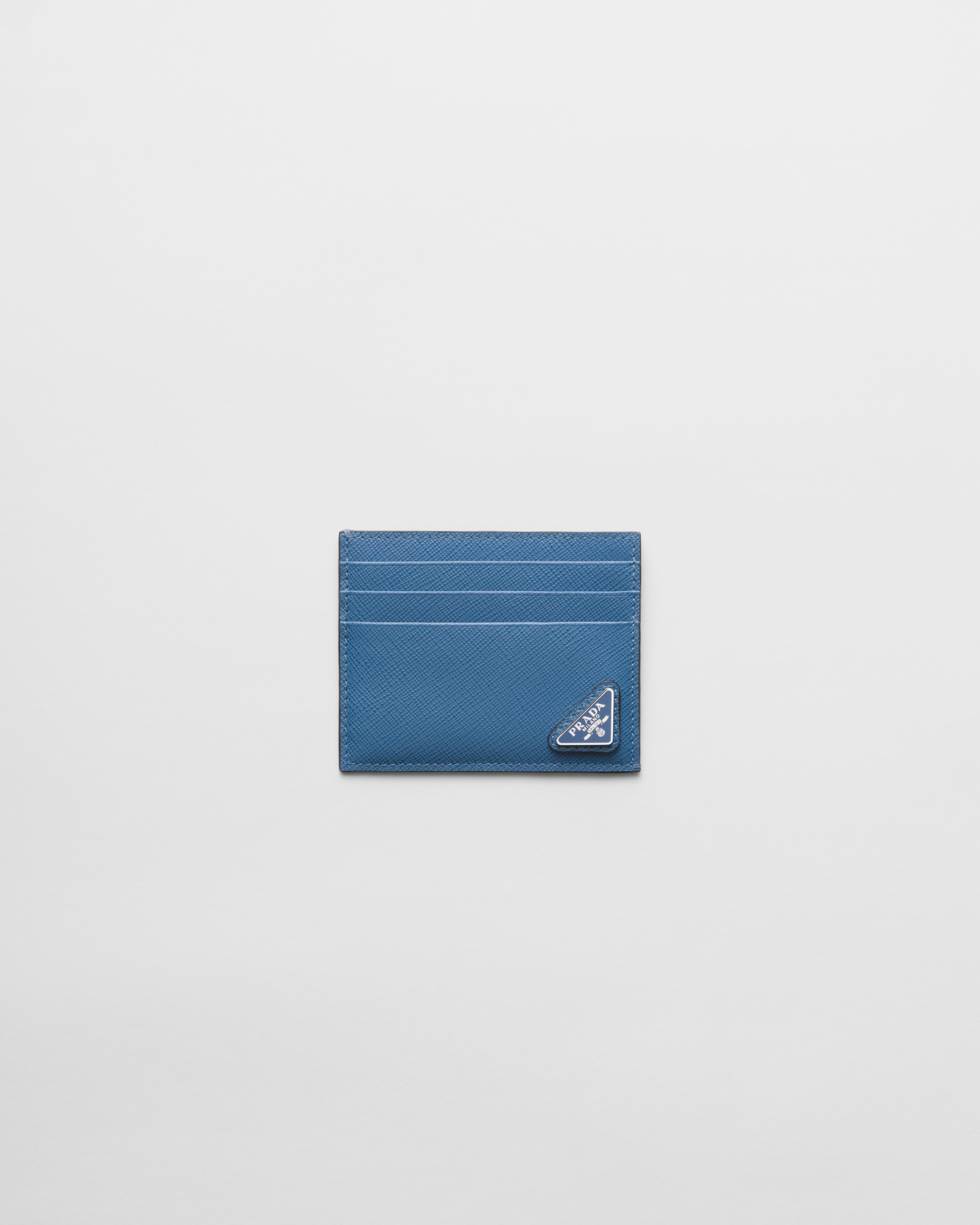 Prada Saffiano leather card holder Wallets Heathrow Reserve Collect