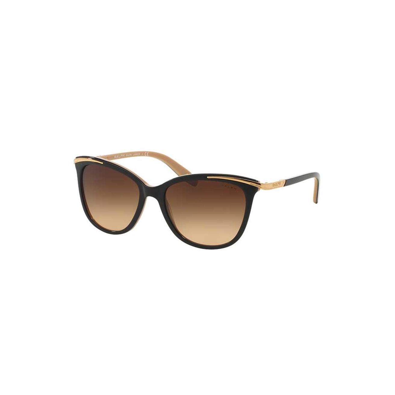 Ralph Lauren Sunglasses Woman Acetate Black Black Sunglasses Heathrow Reserve Collect