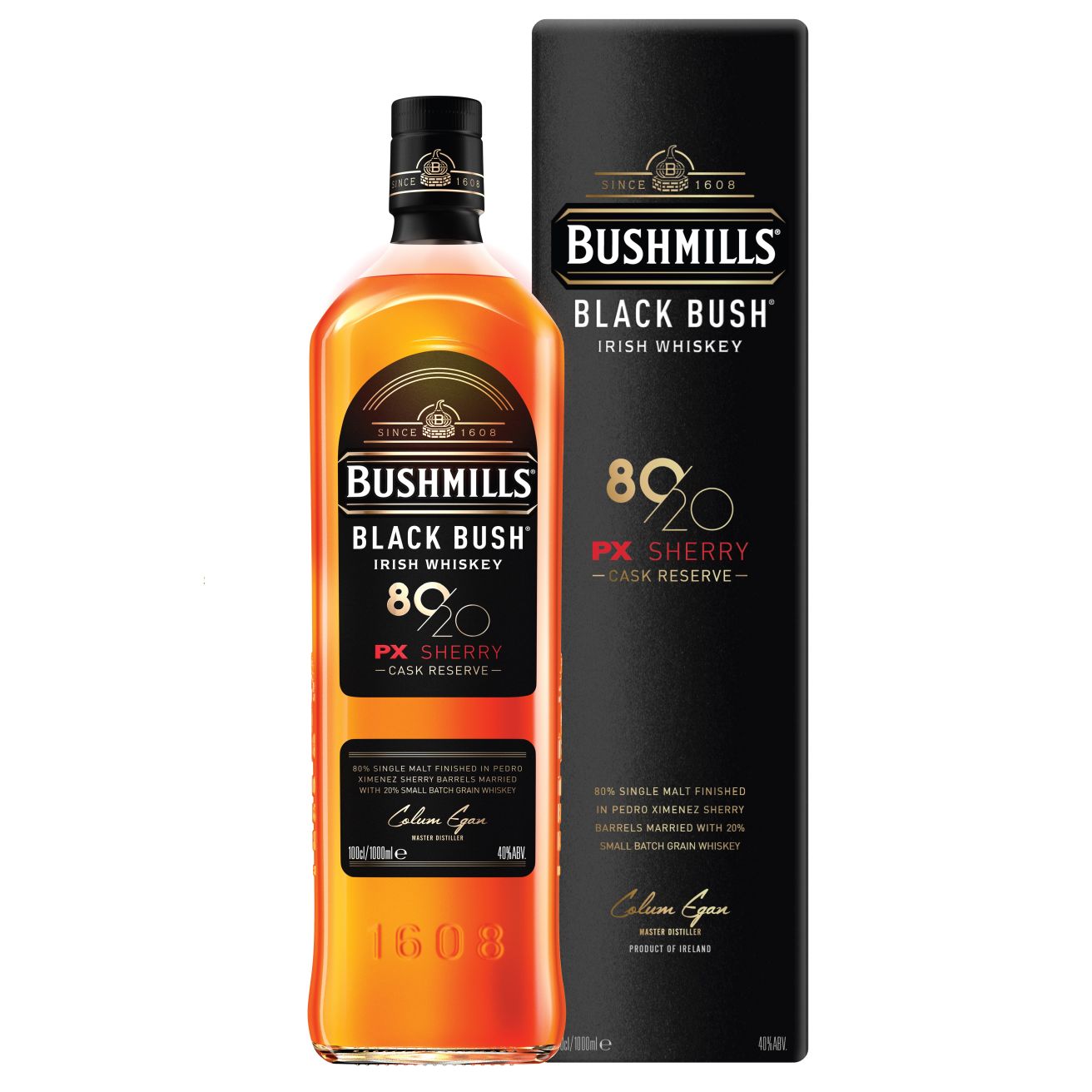 Bushmills Black Bush 80-20 Px Sherry Cask Reserve Whisky