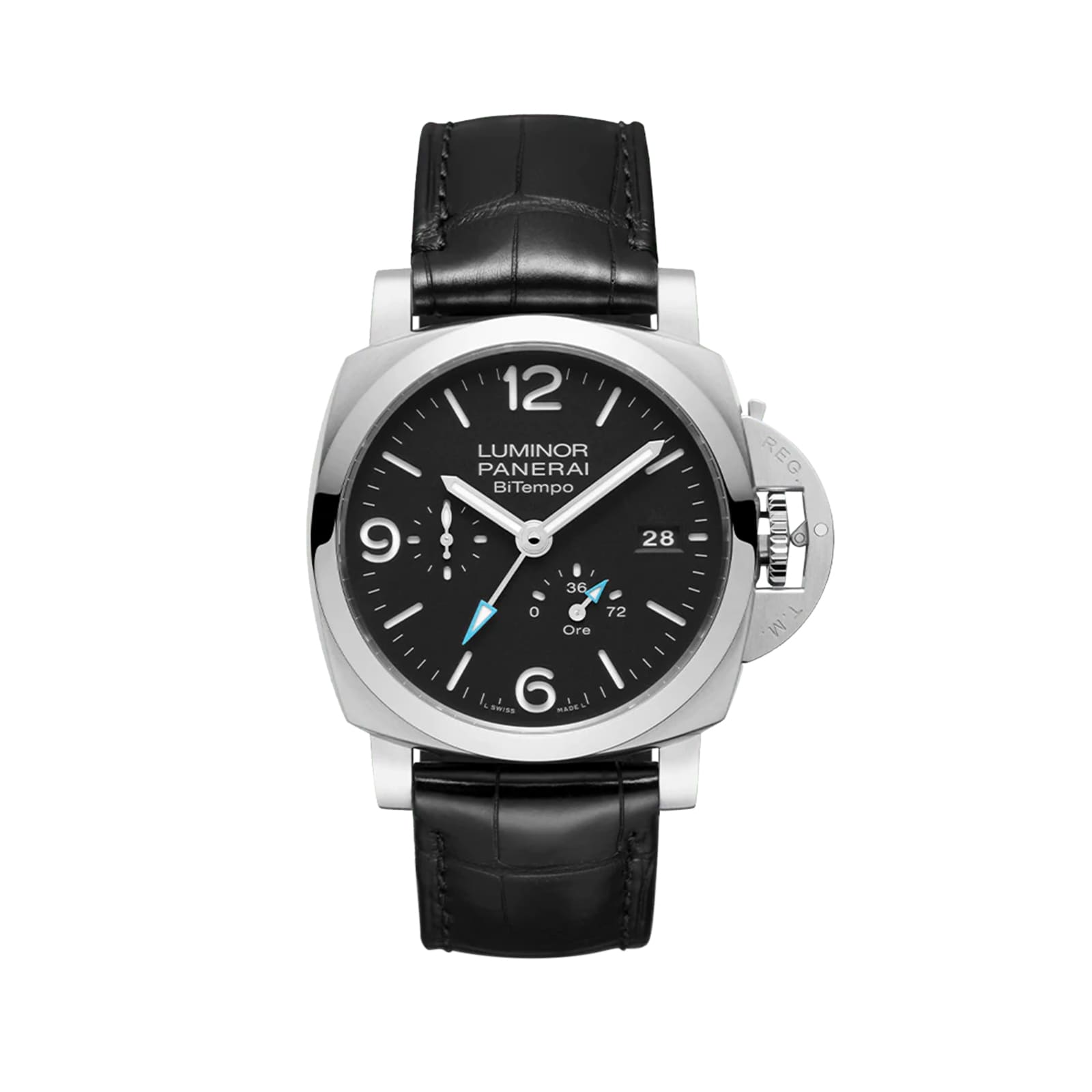 Officine Panerai Luminor BiTempo 44mm Mens Watch Fine Watches