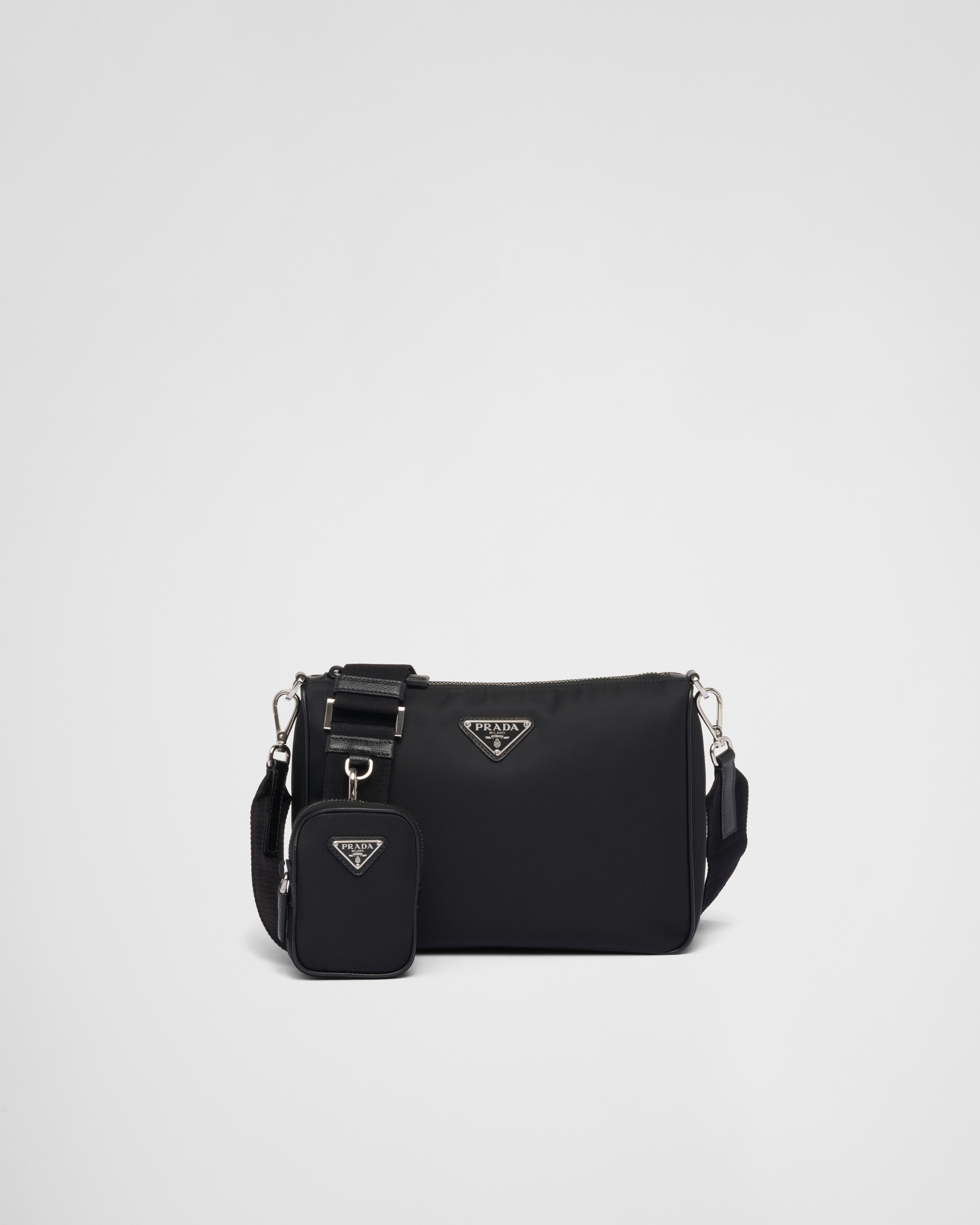Prada shell shoulder bag 2025