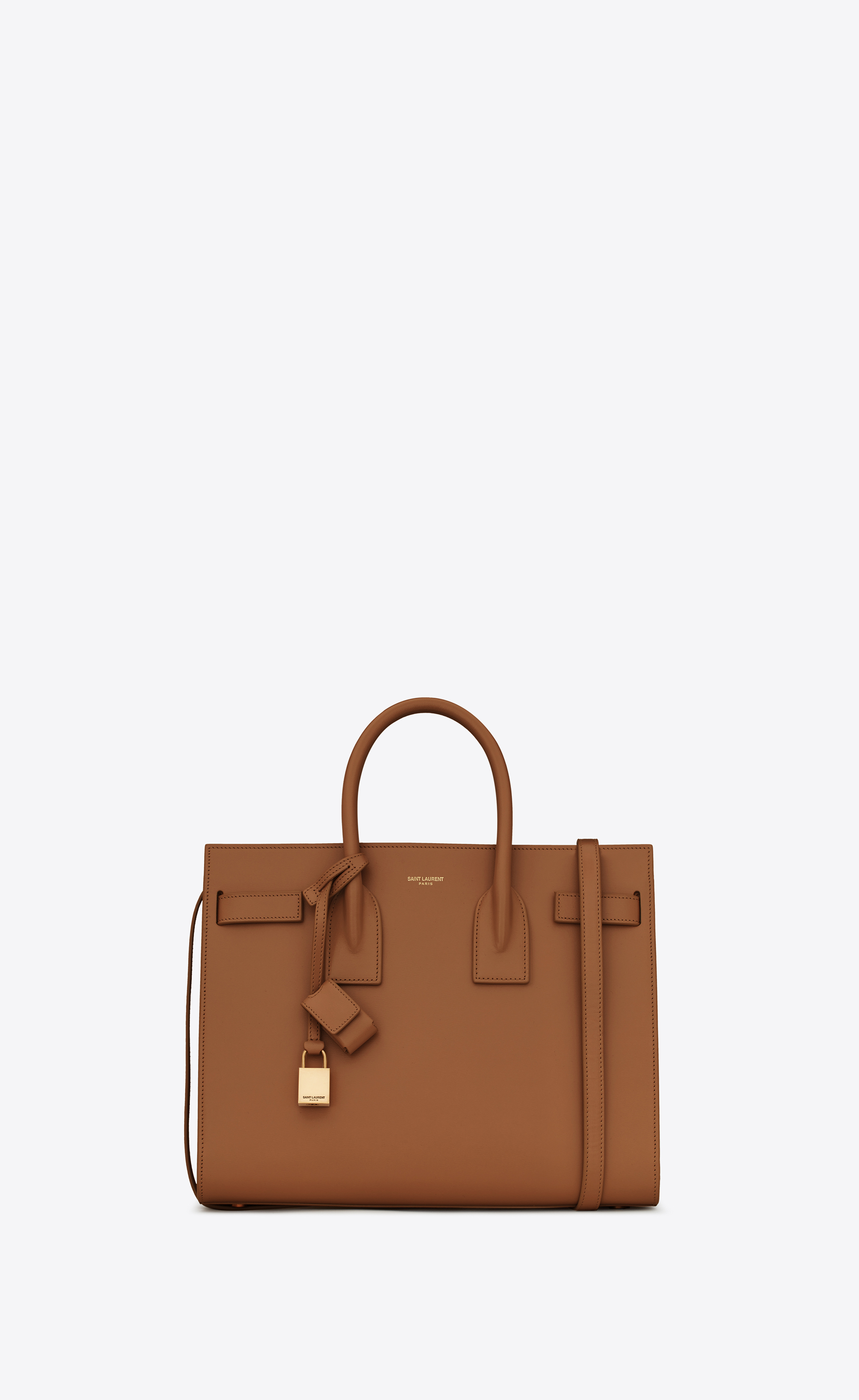 Saint laurent sac de jour cognac on sale