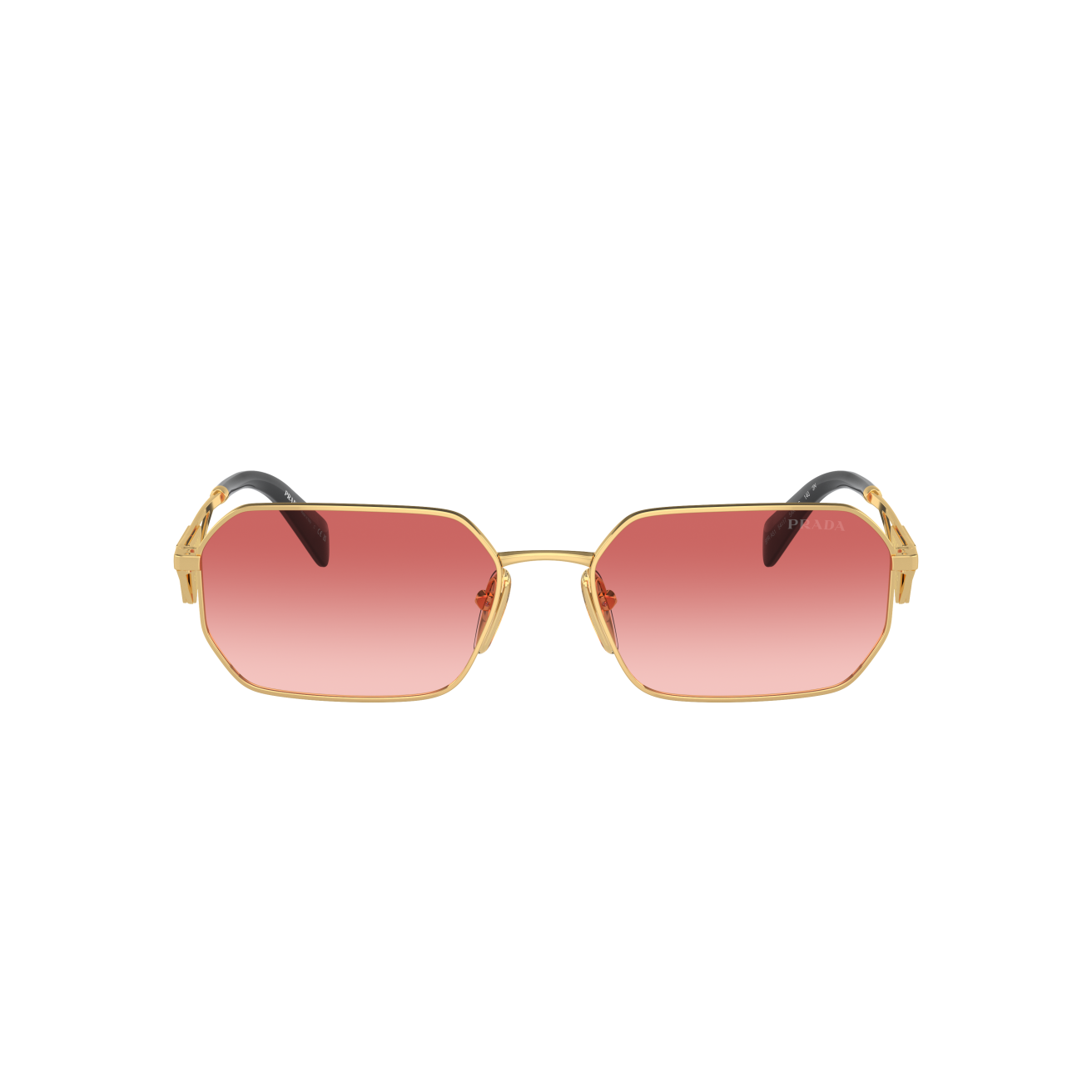 Prada Sunglasses 0PR A51S - Gold Pink Unisex | Heathrow Reserve