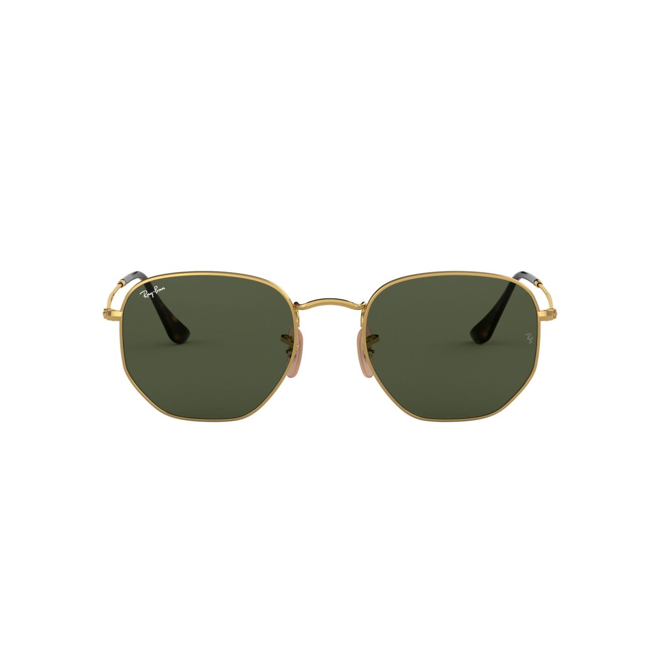 Ray-Ban Hexagonal 0RB3548N - Gold Unisex | Heathrow Reserve & Collect