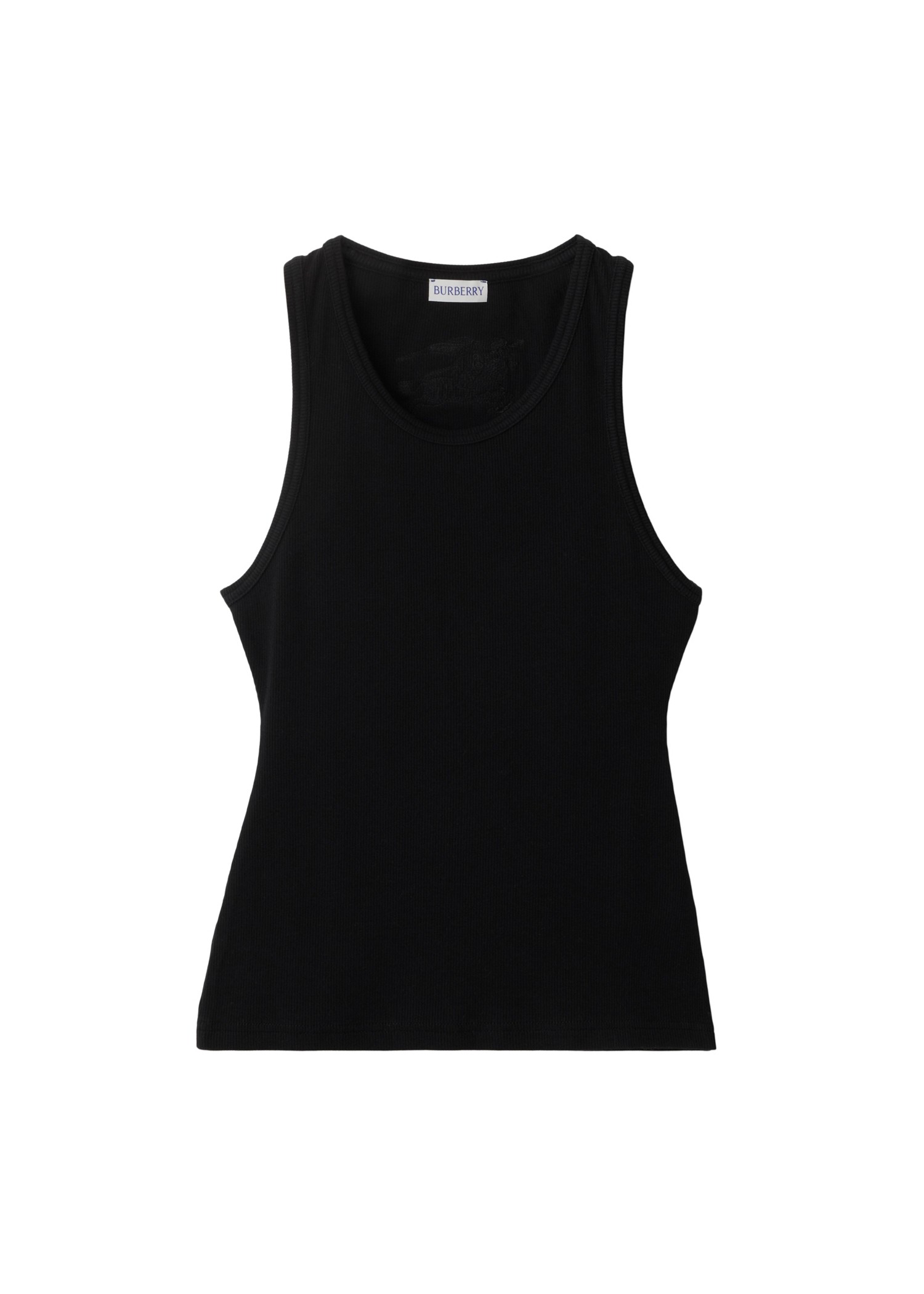 【送料&関税込】Burberry Black Stretch Cotton Tank Top F388F223-9D48-40B3-9F61-